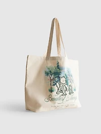 Disney’s Winnie the Pooh Slogan Tote Bag