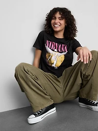 Nirvana Cotton Graphic Tee