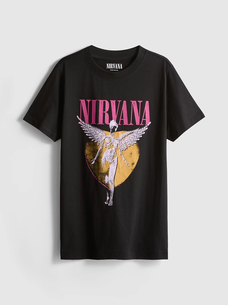 Nirvana Cotton Graphic Tee