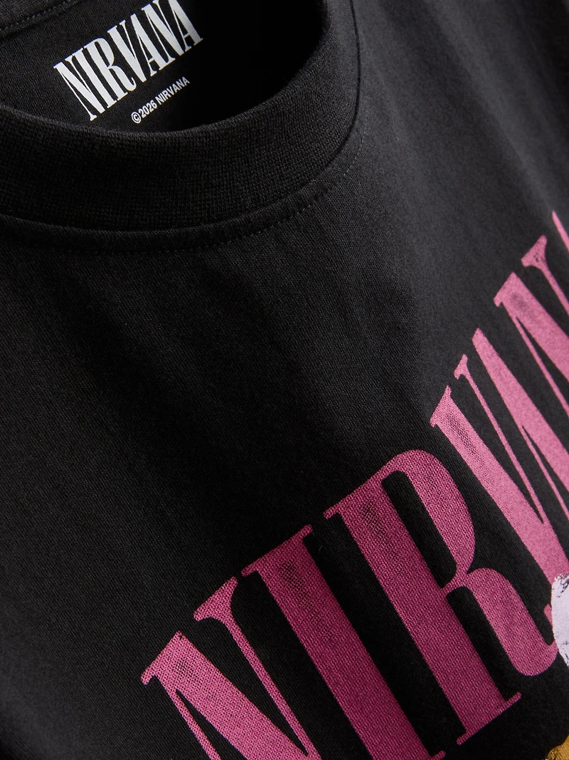 Nirvana Cotton Graphic Tee