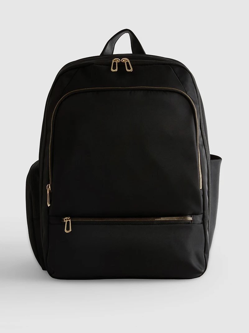 Multi-Zip Backpack