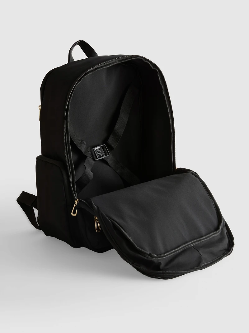 Multi-Zip Backpack