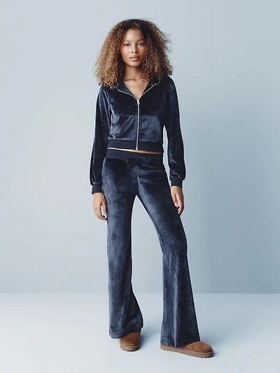 The Primark Scene | Cropped Velour Hoodie