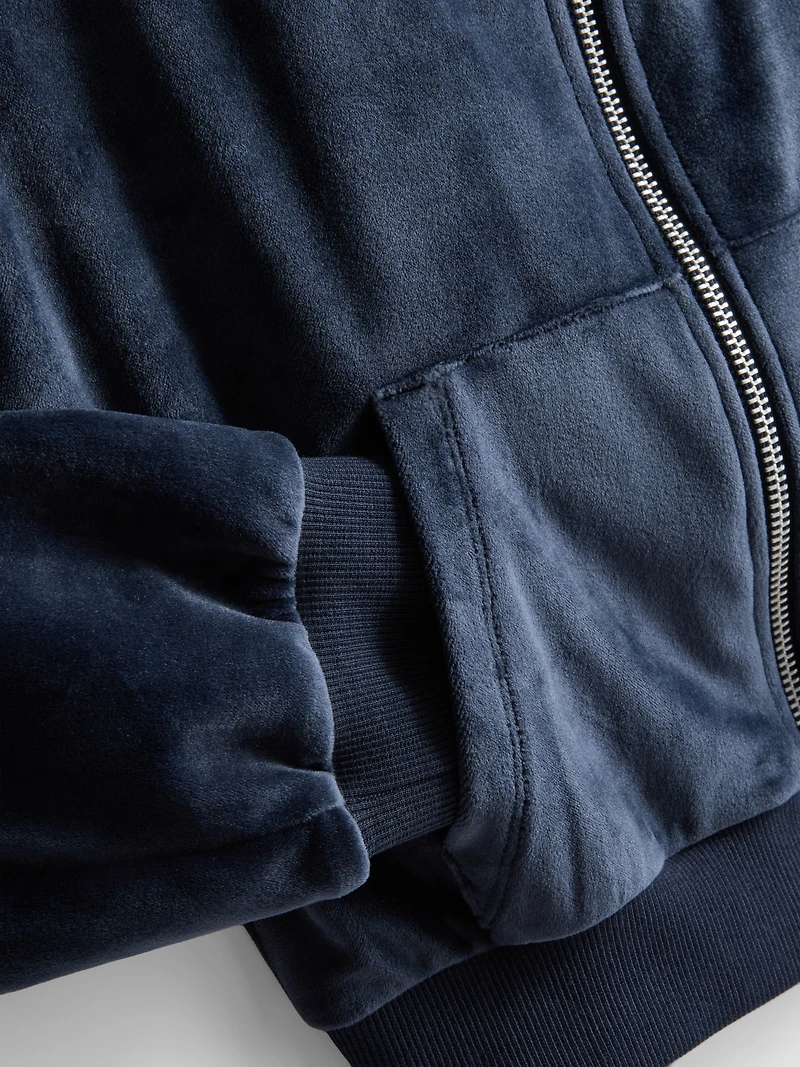 The Primark Scene | Cropped Velour Hoodie