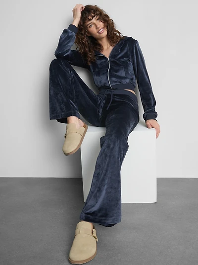 The Primark Scene | Flared Velour Joggers