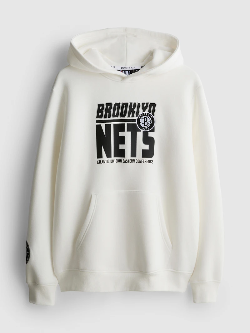 NBA Brooklyn Nets Cotton-Rich Hoodie