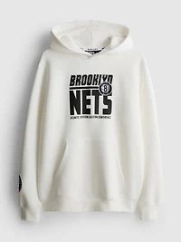 NBA Brooklyn Nets Cotton-Rich Hoodie