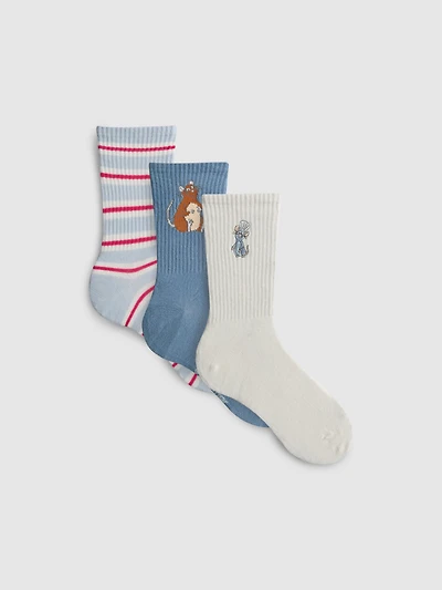 3pk Disney's Ratatouille Cotton-Blend Crew Socks