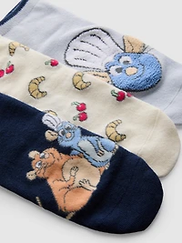 3pk Disney Pixar's Ratatouille Cotton Rich Socks