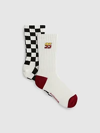 2pk Disney Pixar's Cars Cotton-Rich Crew Socks