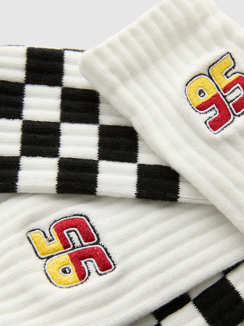 2pk Disney Pixar's Cars Cotton-Rich Crew Socks