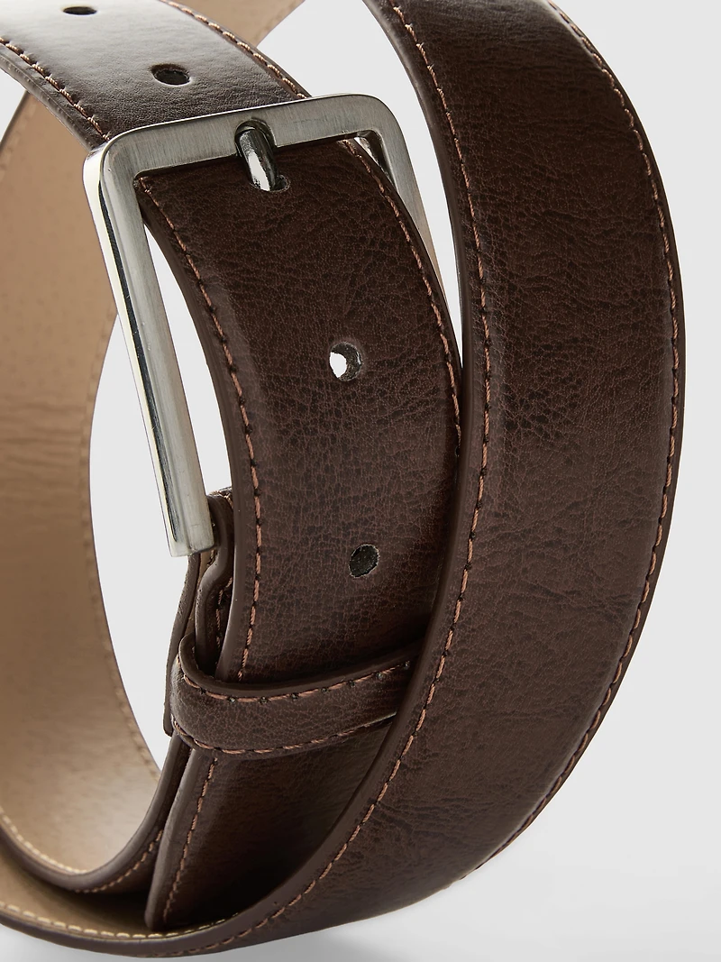 Stitched Buckle Belt