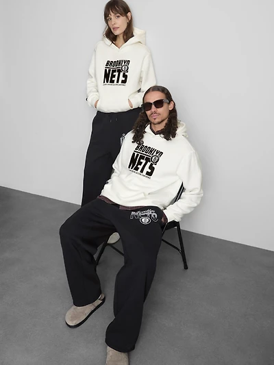NBA Brooklyn Nets Cotton-Rich Joggers