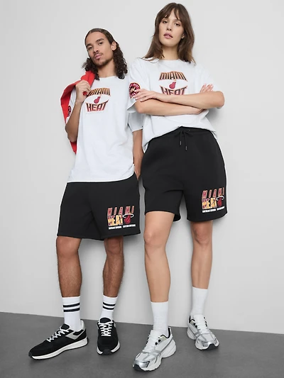 NBA Miami Heat Cotton-Rich Shorts