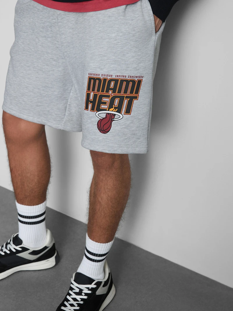 NBA Miami Heat Cotton-Rich Shorts