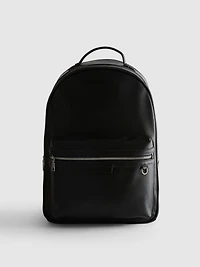 Textured Zip Backpack