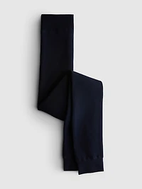 1pk Heat IQ Navy Velvet Plush Leggings