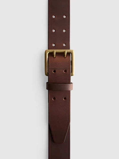 Double-Prong Buckle Belt