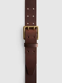 Double-Prong Buckle Belt