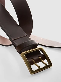 Double-Prong Buckle Belt