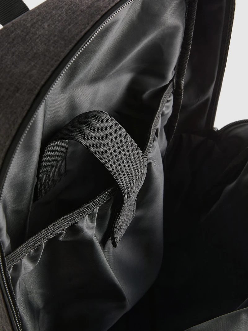 Textured Zip Backpack