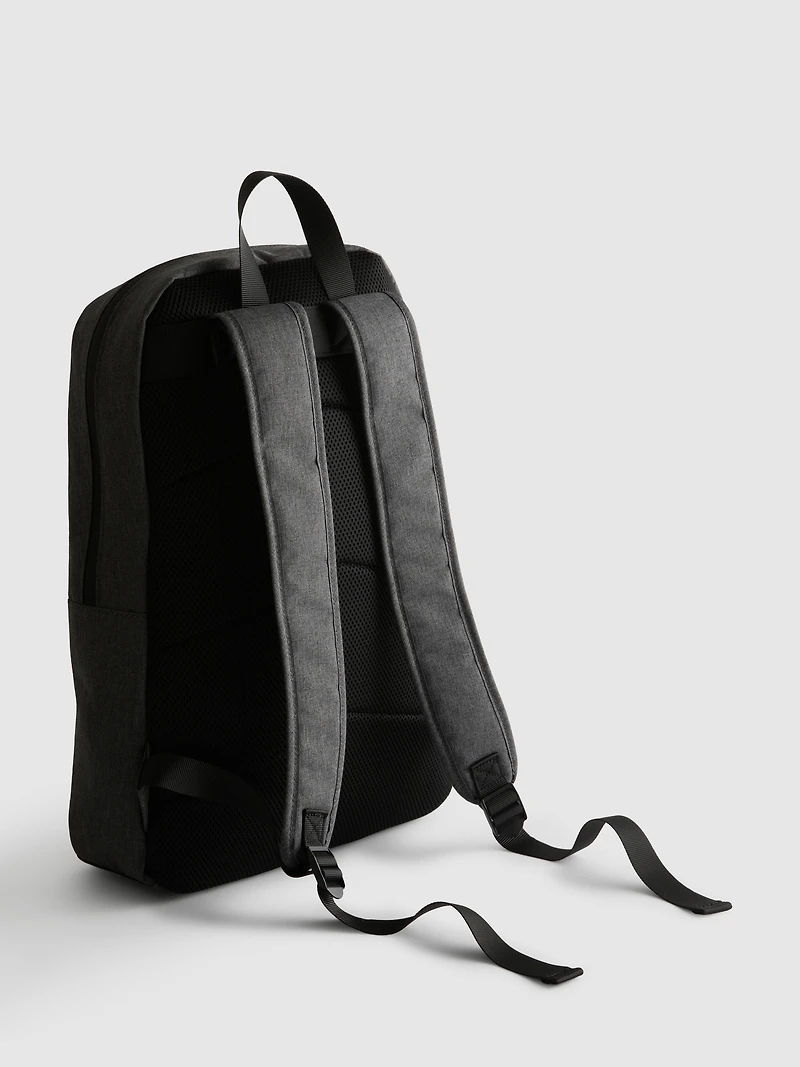 Textured Zip Backpack