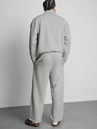 Slogan Wide Leg Pajama Joggers