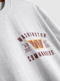 NFL Washington Commanders Pure Cotton Graphic T-Shirt