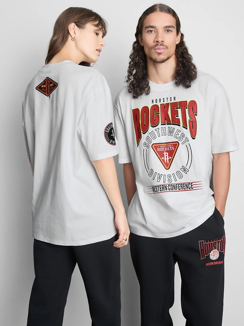 NBA Houston Rockets Pure Cotton Graphic T-Shirt