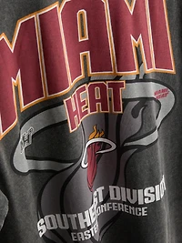 NBA Miami Heat Pure Cotton Graphic T-Shirt