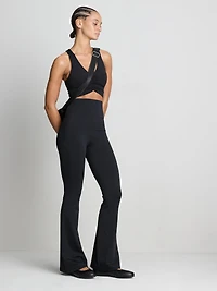 Buttery Soft High-Waisted Flared Leggings