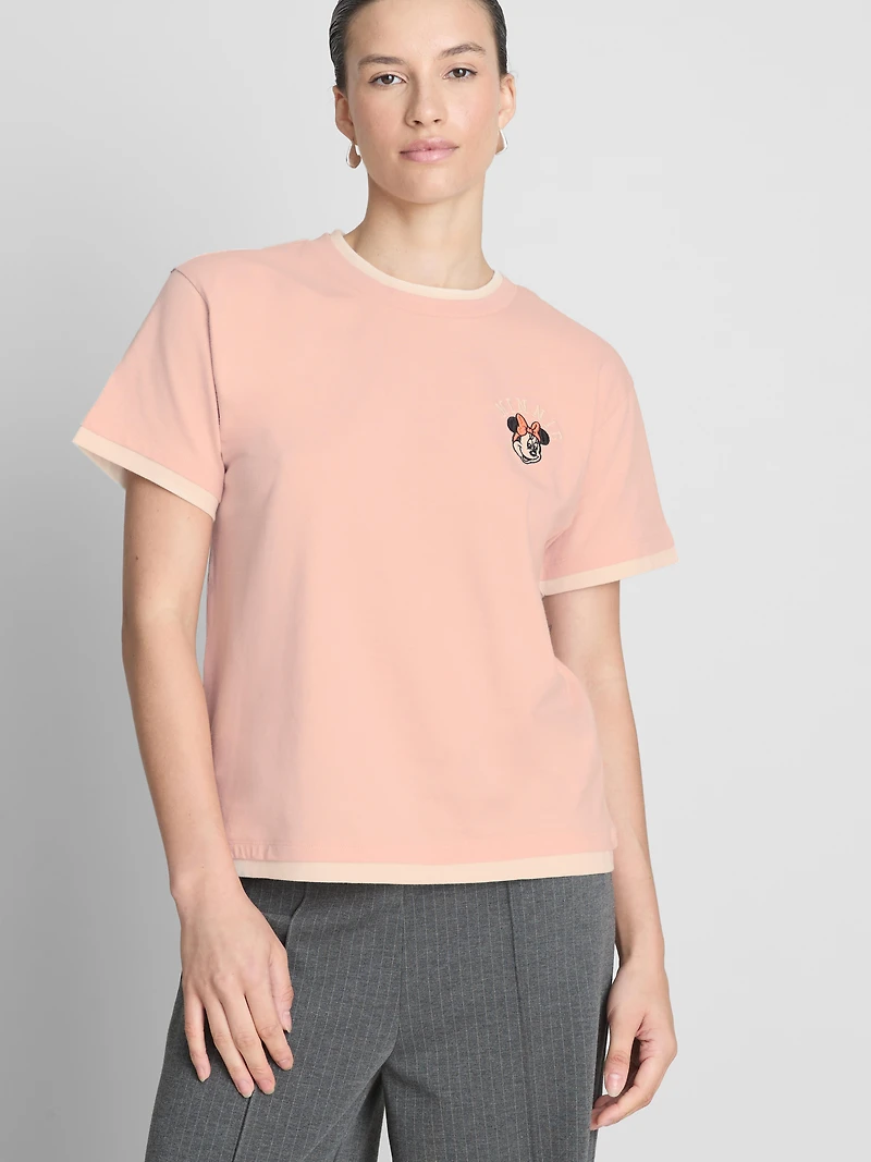 Disney's Minnie Mouse Double Layered Graphic Tee