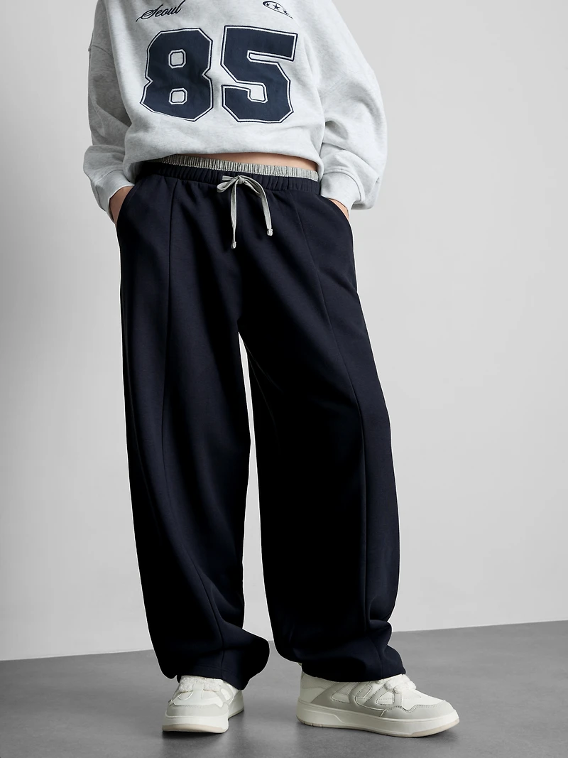 The Primark Scene | Double Waistband Barrel Leg Joggers