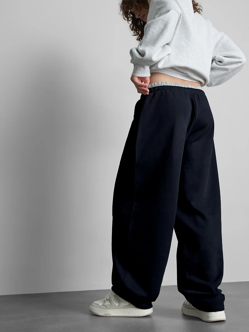 The Primark Scene | Double Waistband Barrel Leg Joggers
