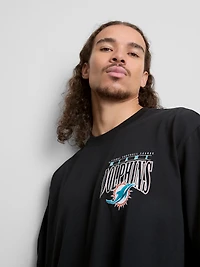 NFL Miami Dolphins Pure Cotton Graphic T-Shirt