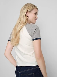 Disney's Mickey Mouse Raglan Ringer Tee
