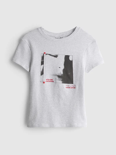 Ariana Grande Cotton-Rich Graphic Baby Tee