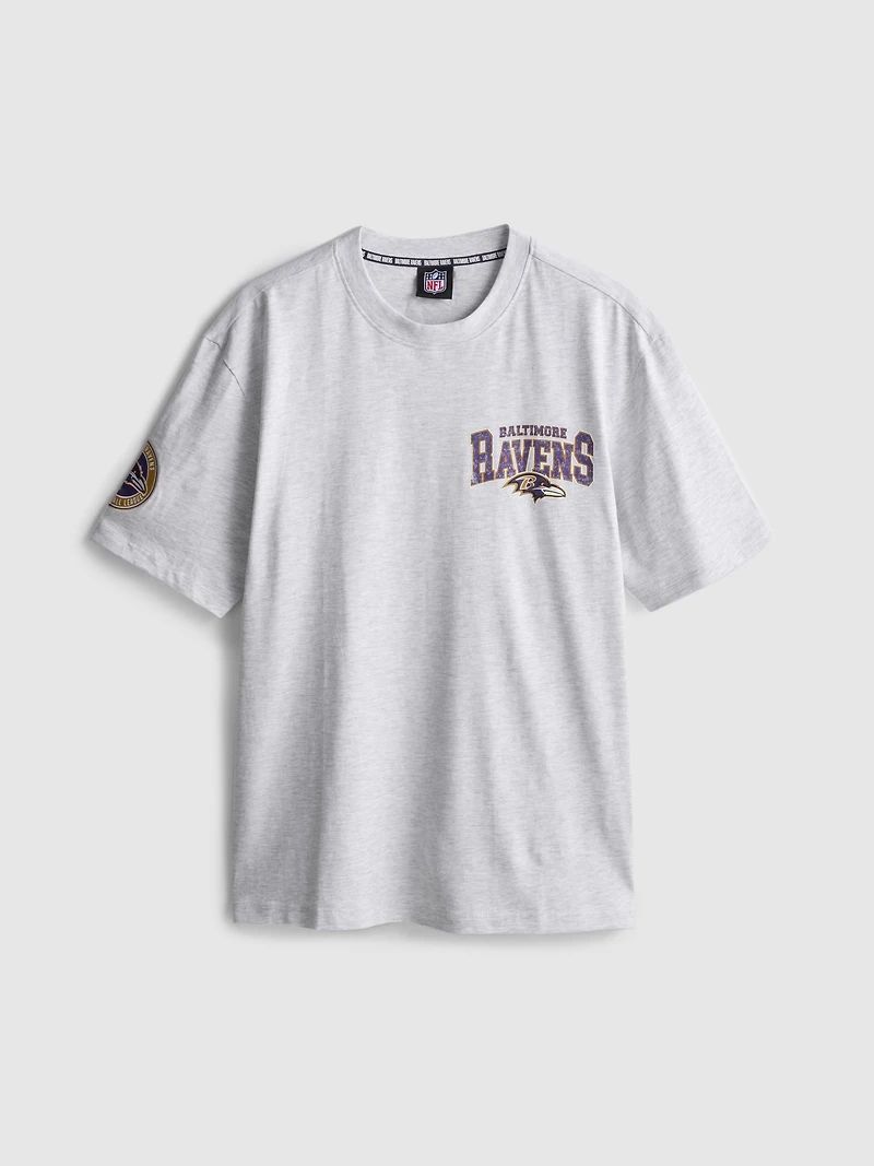 NFL Baltimore Ravens Pure Cotton Graphic T-Shirt