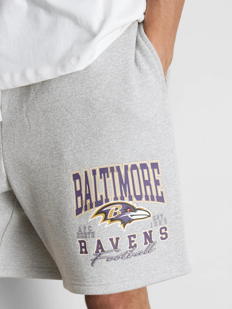 NFL Baltimore Ravens Cotton-Rich Shorts