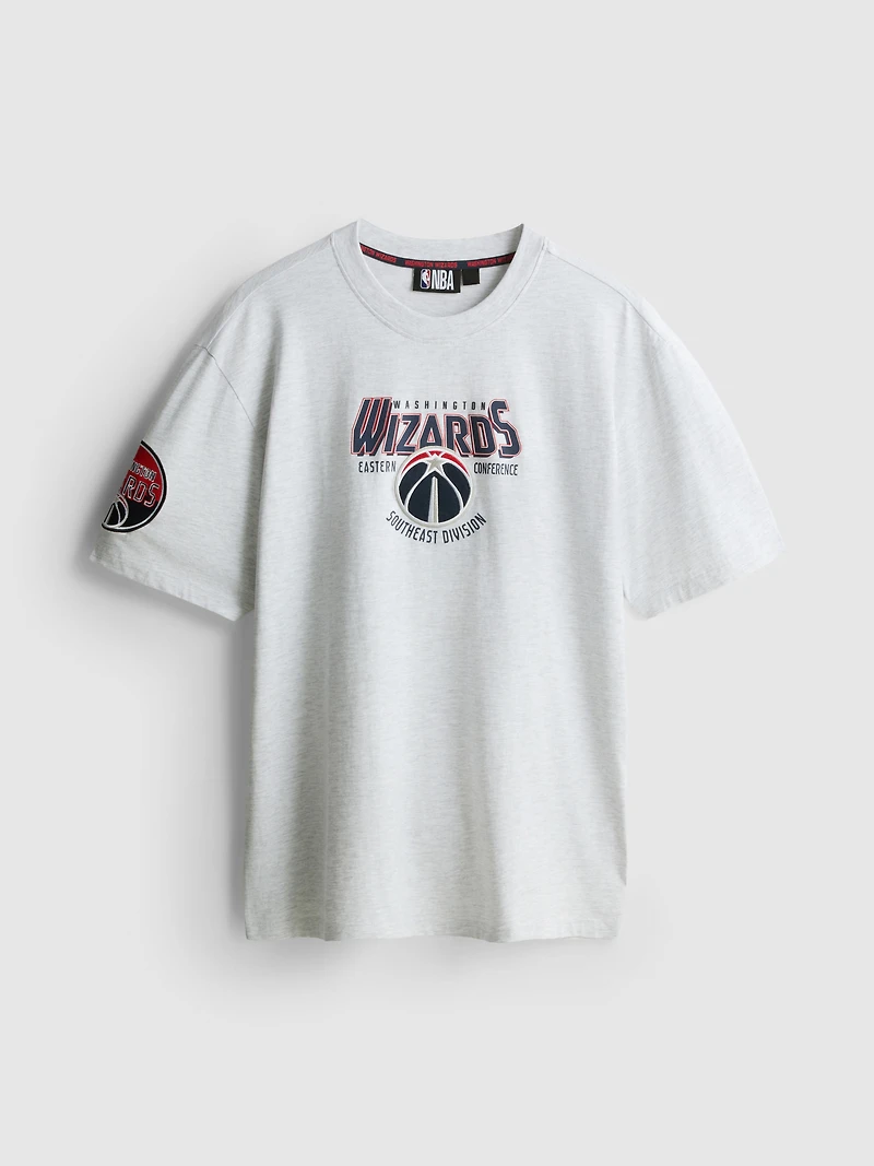 NBA Washington Wizards Pure Cotton Graphic T-Shirt