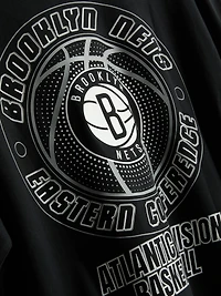 NBA Brooklyn Nets Pure Cotton Graphic T-Shirt