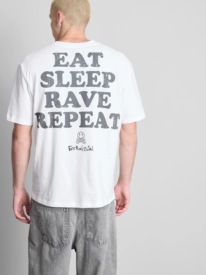 Fatboy Slim Pure Cotton Graphic T-Shirt