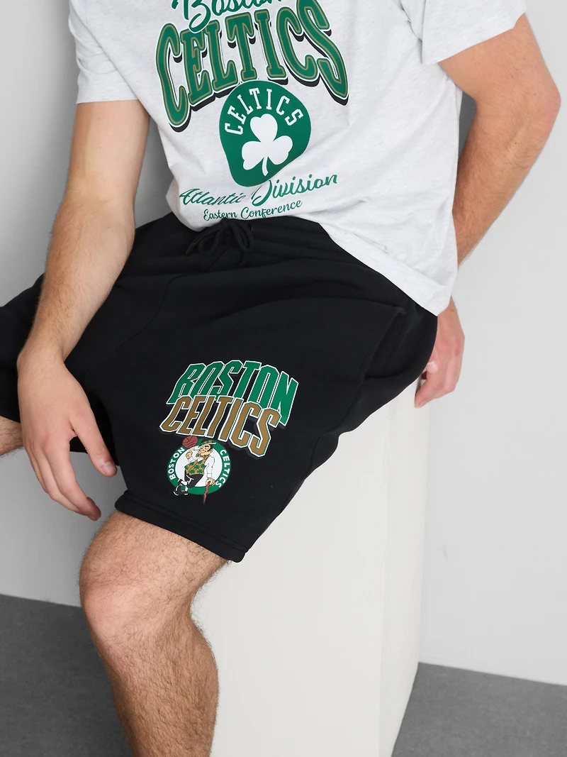NBA Boston Celtics Cotton-Rich Shorts