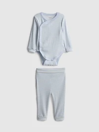 0-18mths | Cotton-Rich Room to Grow Onesie and Leggings Newborn Set