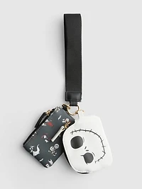 Disney Tim Burton's The Nightmare Before Christmas Double Pouch Wristlet