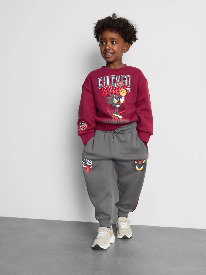 1-9yrs | Chicago Bulls x Shadow The Hedgehog Joggers