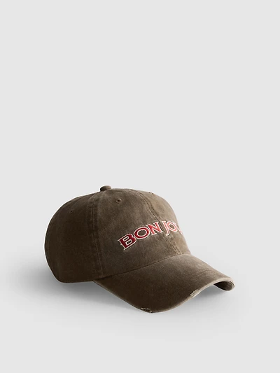 Bon Jovi Embroidered Baseball Cap