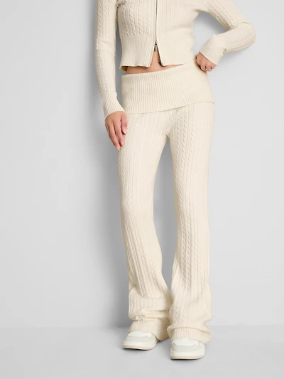 The Primark Scene | Cable Knit Flared Pants