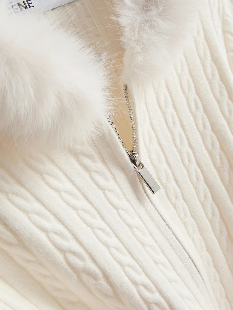 The Primark Scene | Cable Knit Zip-Up Hoodie