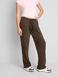 The Primark Scene | Cotton Rich Studded Appliqué Joggers